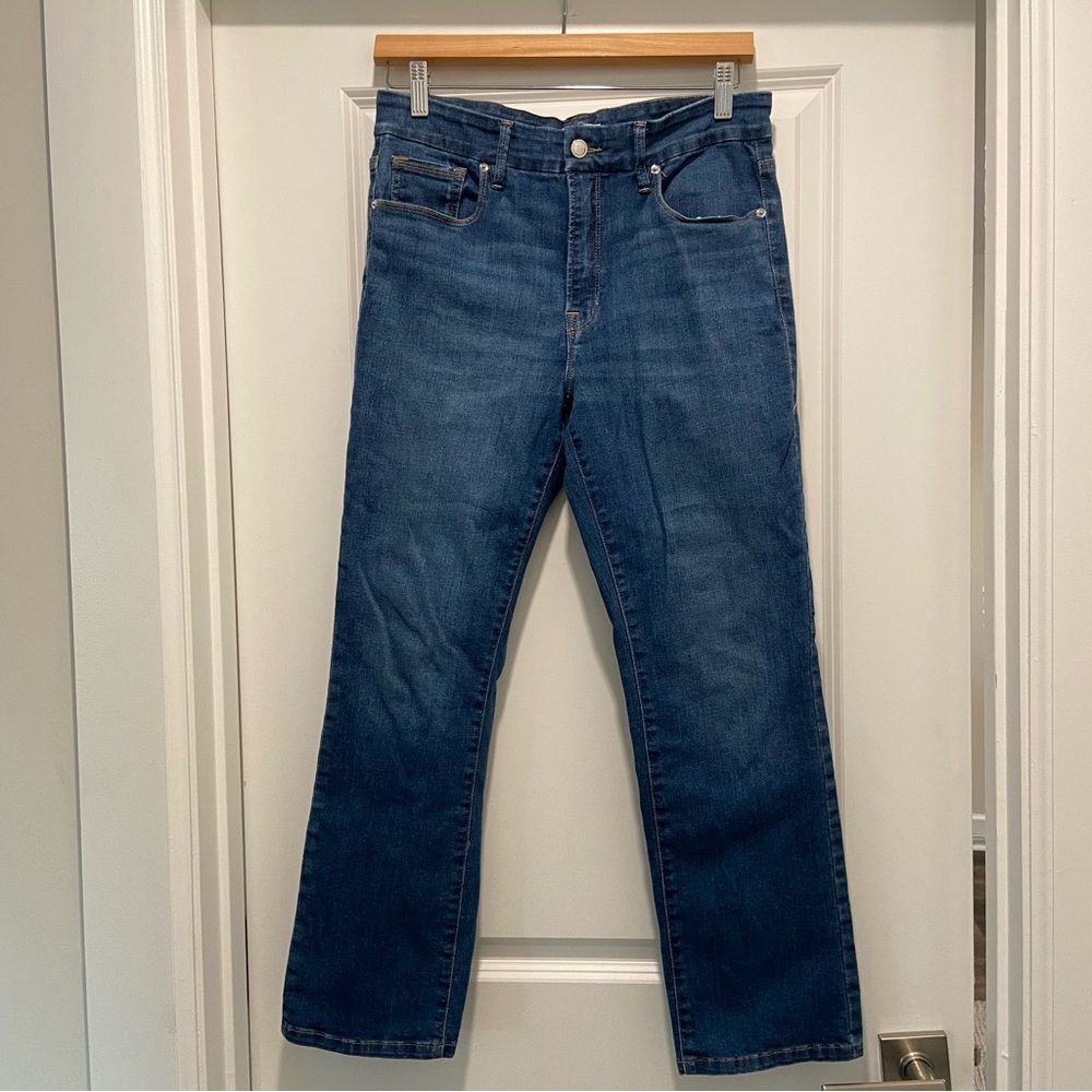 Good American Good Legs Straight Leg Jeans